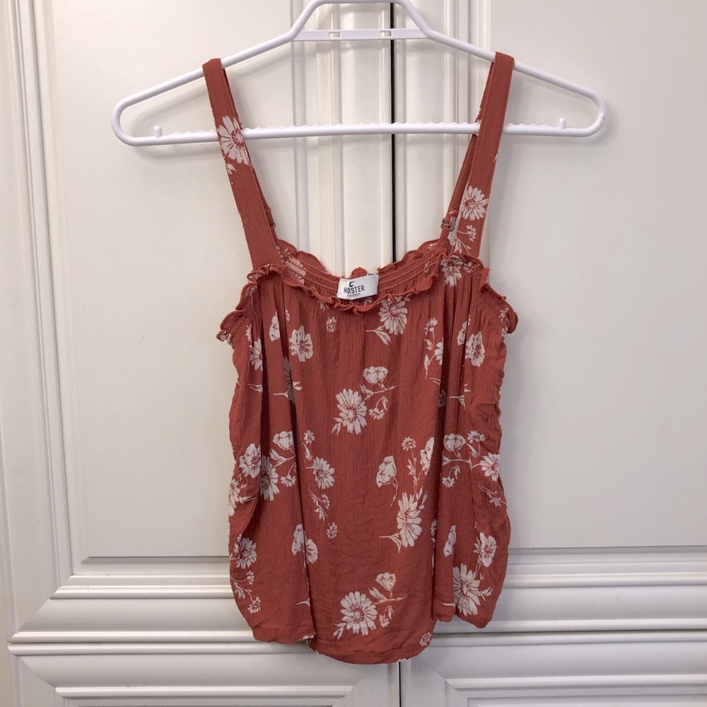 Hollister crepe ladies crop tank top